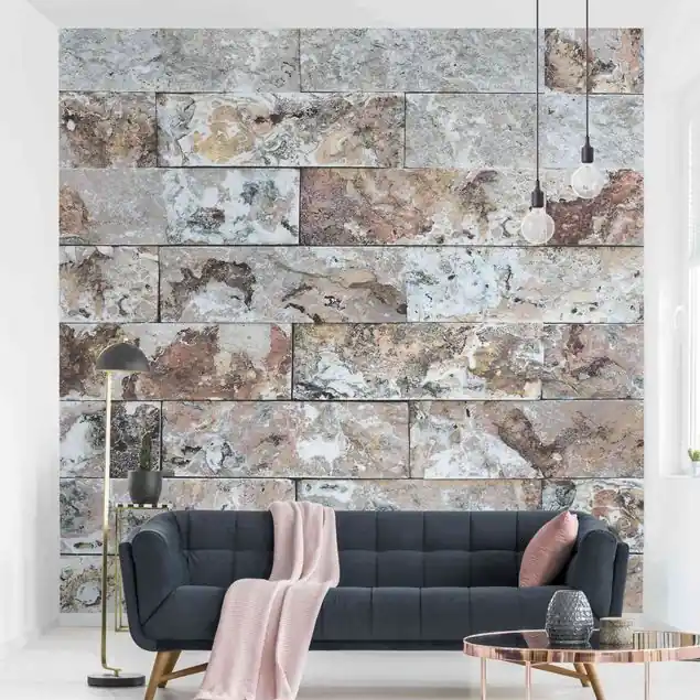 Wochenendangebot Naturmarmor Steinwand