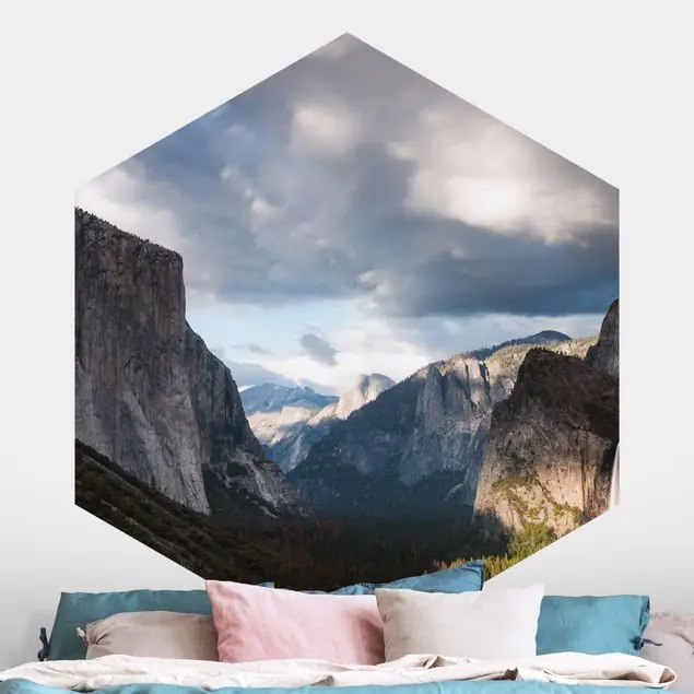 Wolken über Berglandschaft Schnäppchen