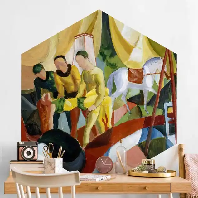 Zertifiziert August Macke - Zirkus