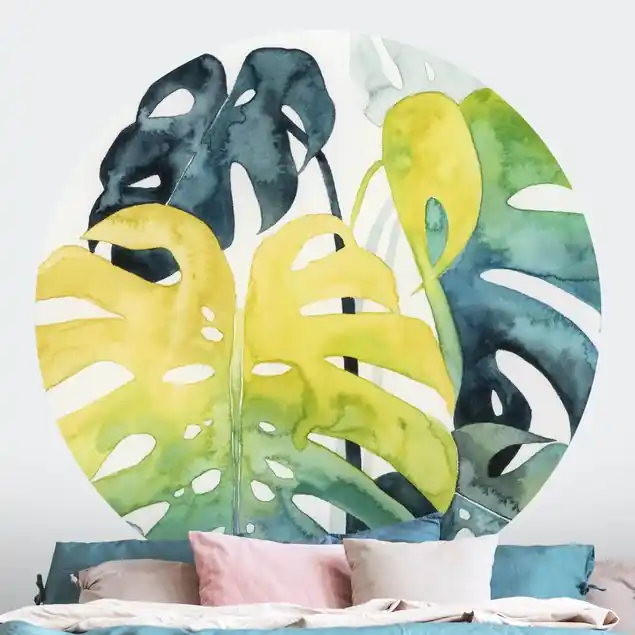 Zertifiziert Tropisches Blattwerk - Monstera