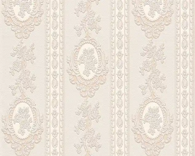 A.S. Création Belle Epoque in Beige Creme Metallic - 186133 Knallerangebot