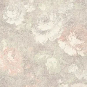 A.S. Création Secret Garden in Braun Creme Rot - 336042 Preisreduziert