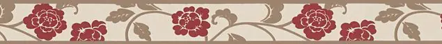 A.S. Création Only Borders 9 in Beige Braun Rot - 282019 Kostenloser Versand
