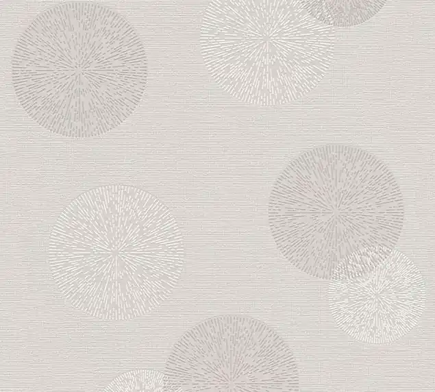A.S. Création Happy Spring in Grau Weiß - 347712 Gratis Versand
