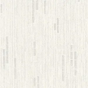 A.S. Création Best of Vlies in Grau Metallic Weiß - 318502 Gratis Versand