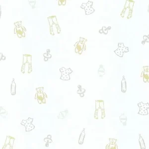 A.S. Création Little Stars in Creme Metallic Weiß - 358452 Garantierte Lieferung