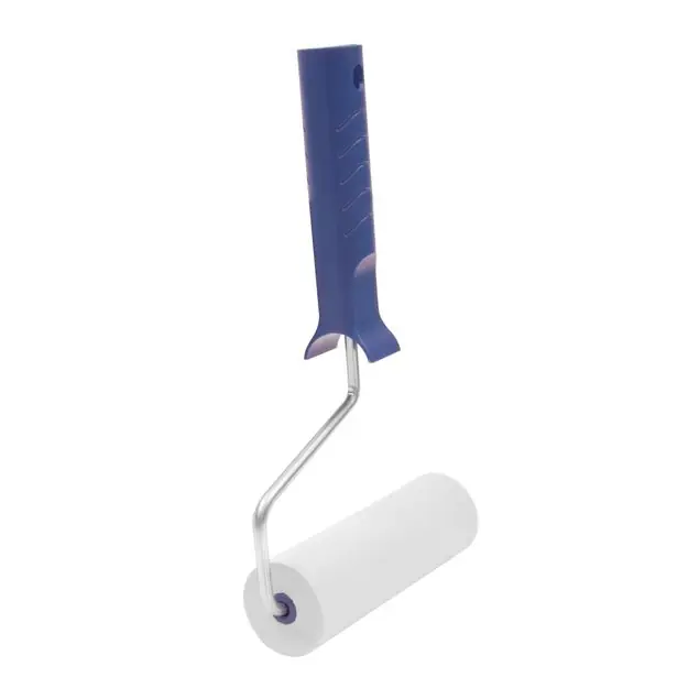 Kostenloser Versand Tapezierrolle für selbstklebende Tapeten - Andrückrolle Schaummaterial glatt 15cm Walze