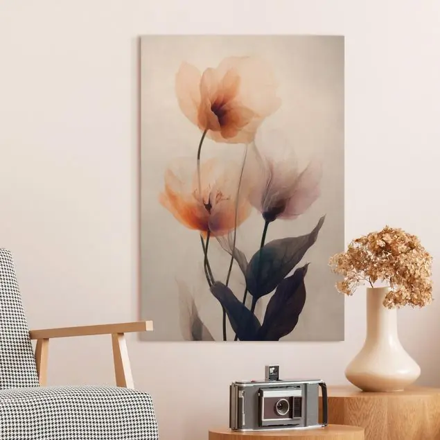 Abverkauf Pergamentblumen I