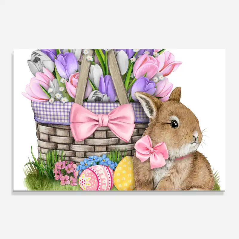 Küchenrückwand Glas Bunny Pink Bow Günstig