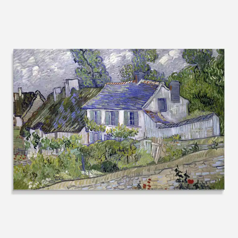 Aktuell Küchenrückwand Glas Houses At Auvers