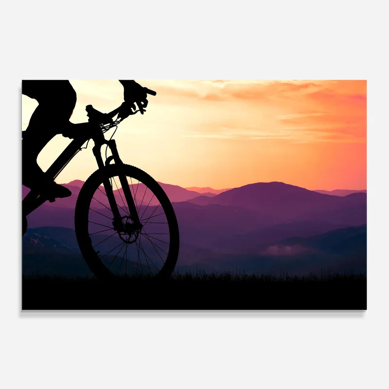 Wochenendangebot Küchenrückwand Glas Mtb Purple Mountain