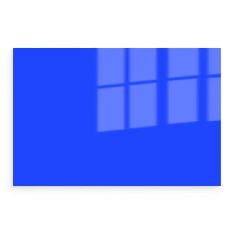 Abverkauf Küchenrückwand Glas Blue Orchid Hex 1f45fc