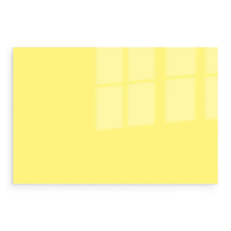 Zertifiziert Küchenrückwand Glas Corn Yellow Hex Fff380