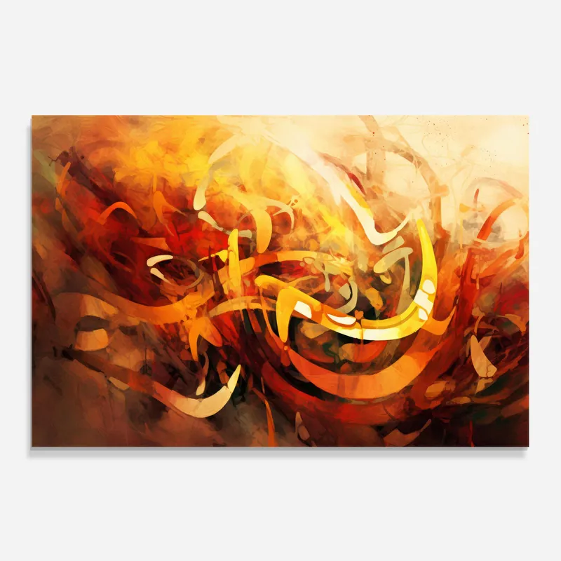 Zertifiziert Küchenrückwand Glas Swirl Orange Fire