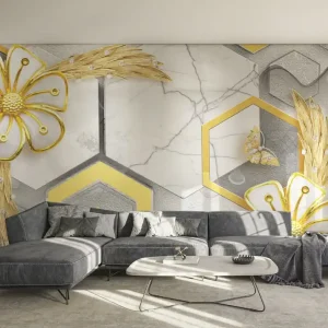 Fototapete 3d Geometric Nature Neue Kollektion