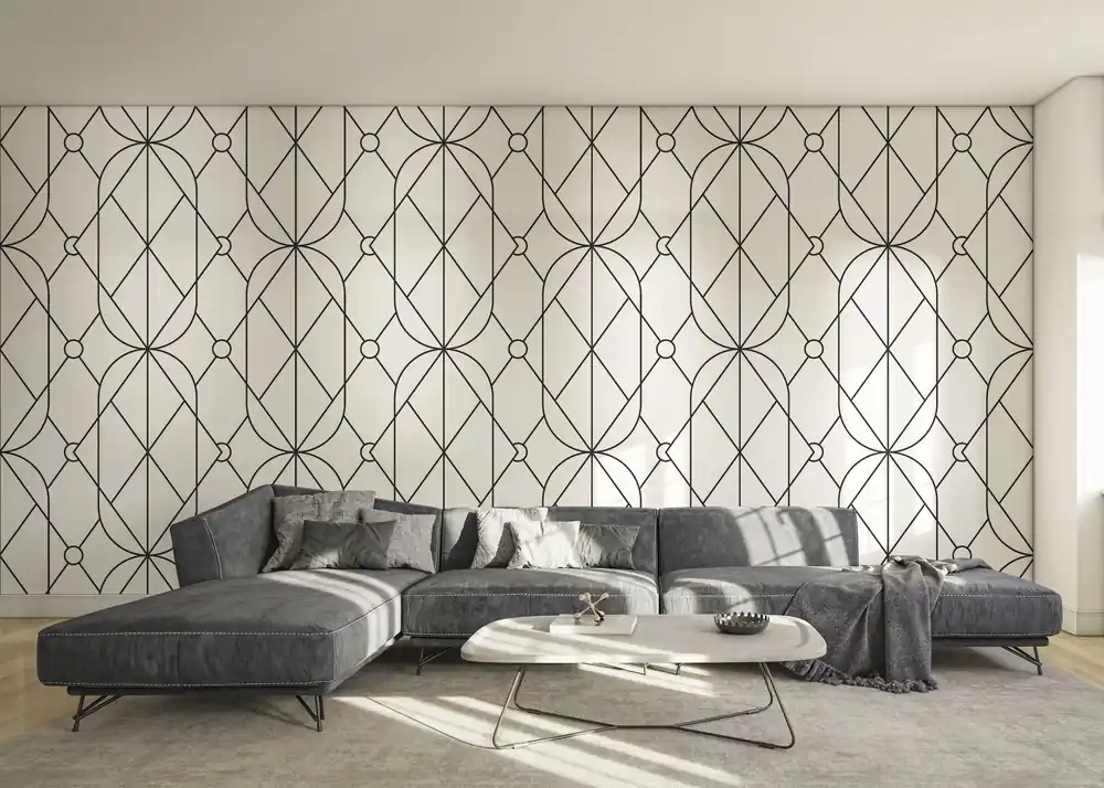Zertifiziert Fototapete Diamond Pattern