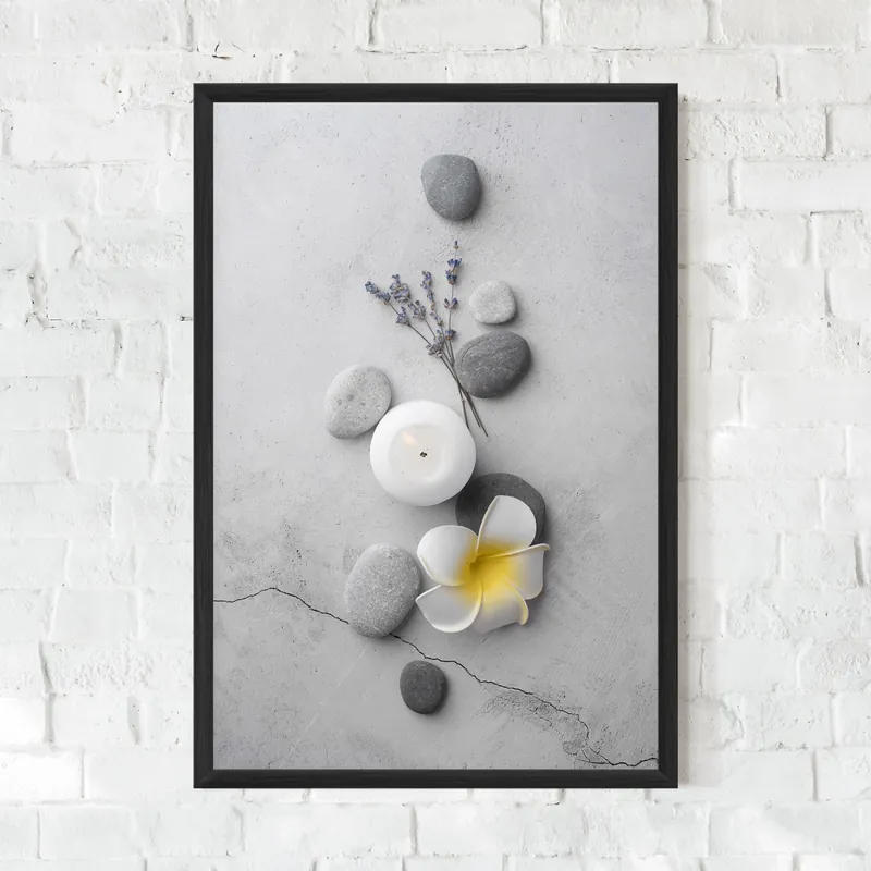 Gerahmte Poster Feng Shui Stones Online Kaufen