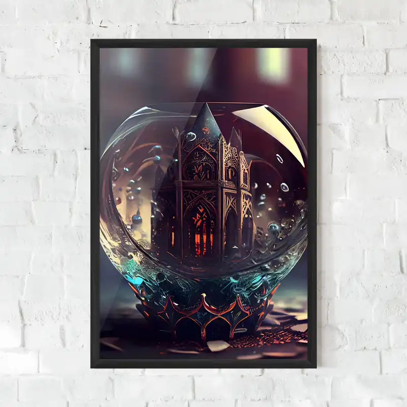 Zertifiziert Gerahmte Poster Church Ball