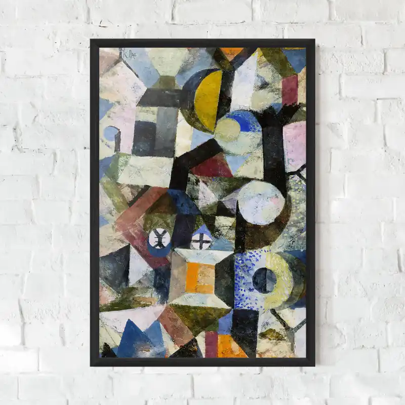 Abverkauf Gerahmte Poster Abstract Geometric