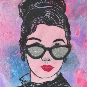 Wochenendangebot THE COOL COLOURGIRL 02 Linolschnitt