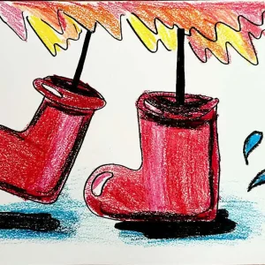 Zertifiziert Rote Stiefel